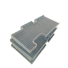 steel grating catwalk galvanized steel platform with Kickplates